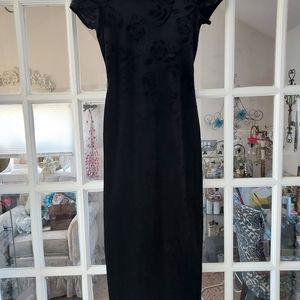 BLACK Velvet Dress